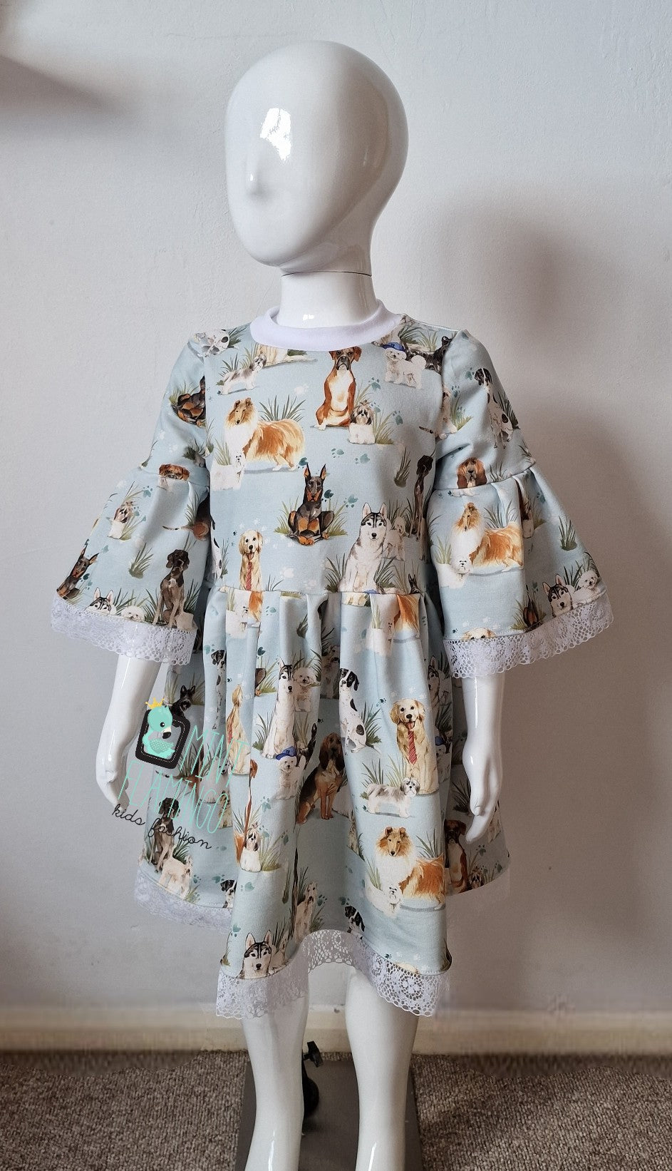 Dress Gloria with dogs