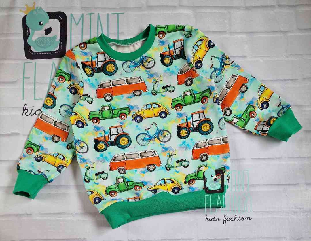 Jumper with cars