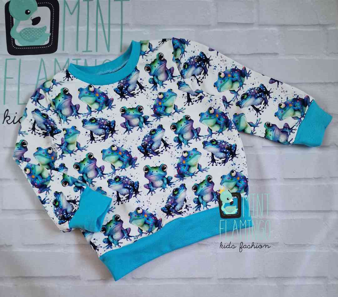 Jumper with frog