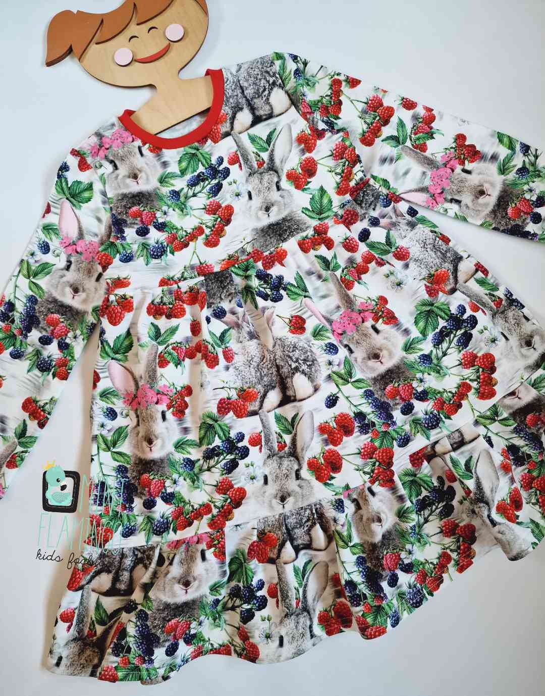 Dress Pola with rabbit