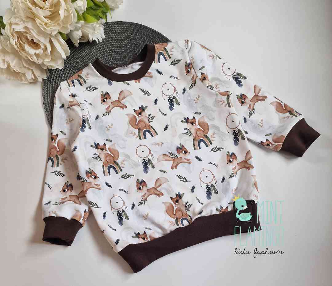 Jumper with Boho fox