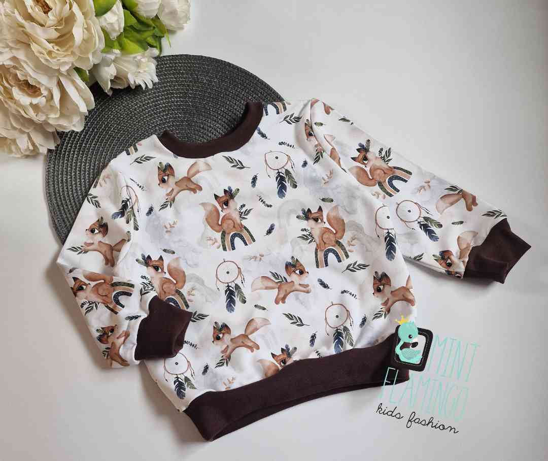Jumper with Boho fox