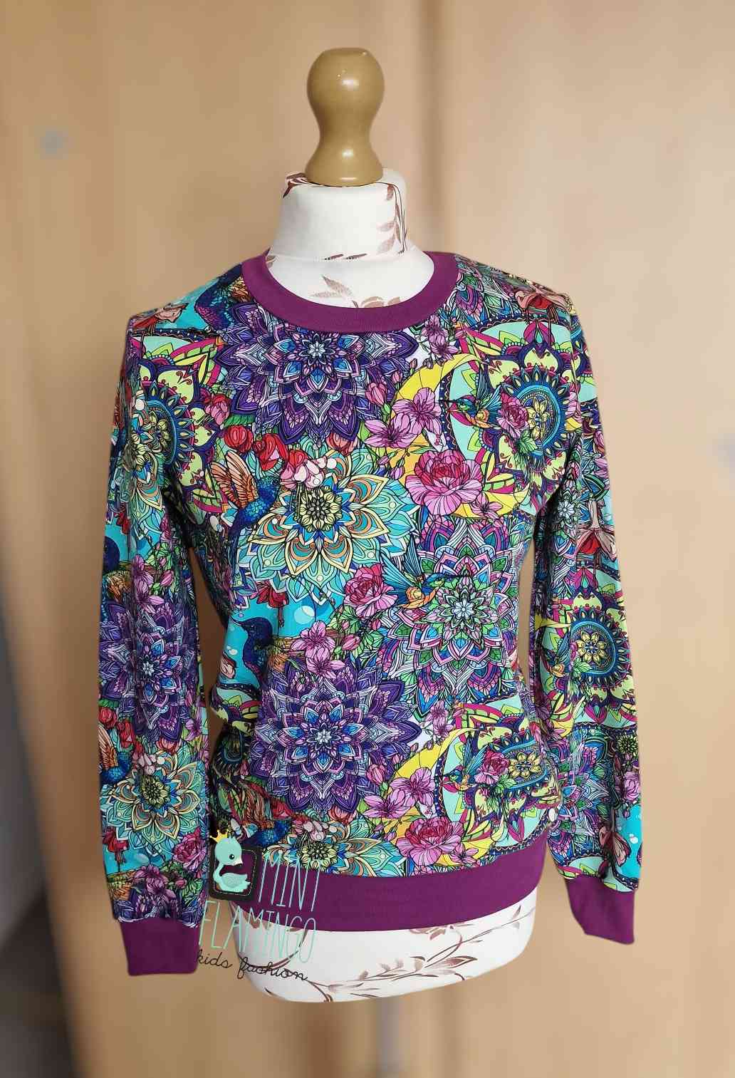 Jumper colorful mandalas