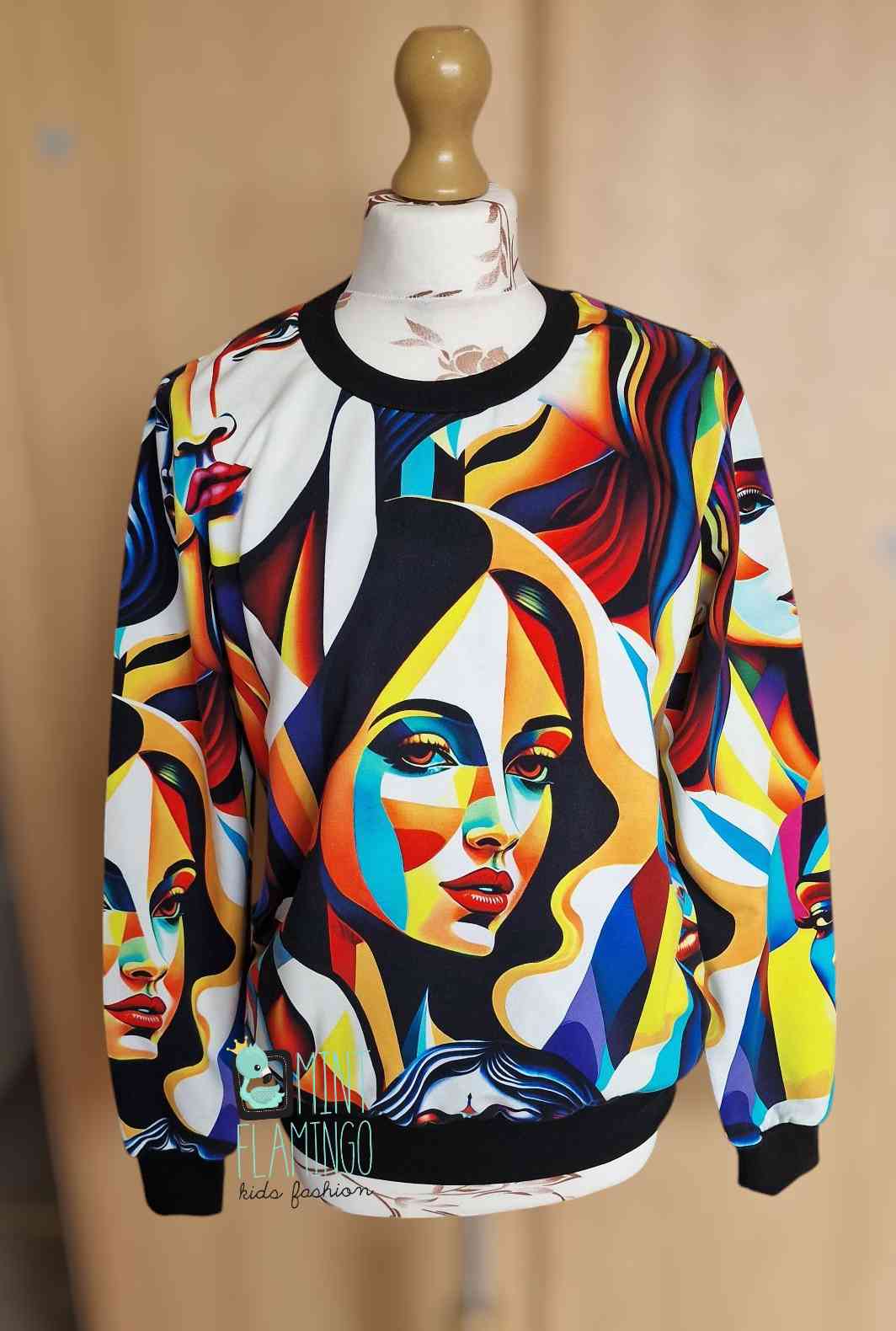 Jumper face womens