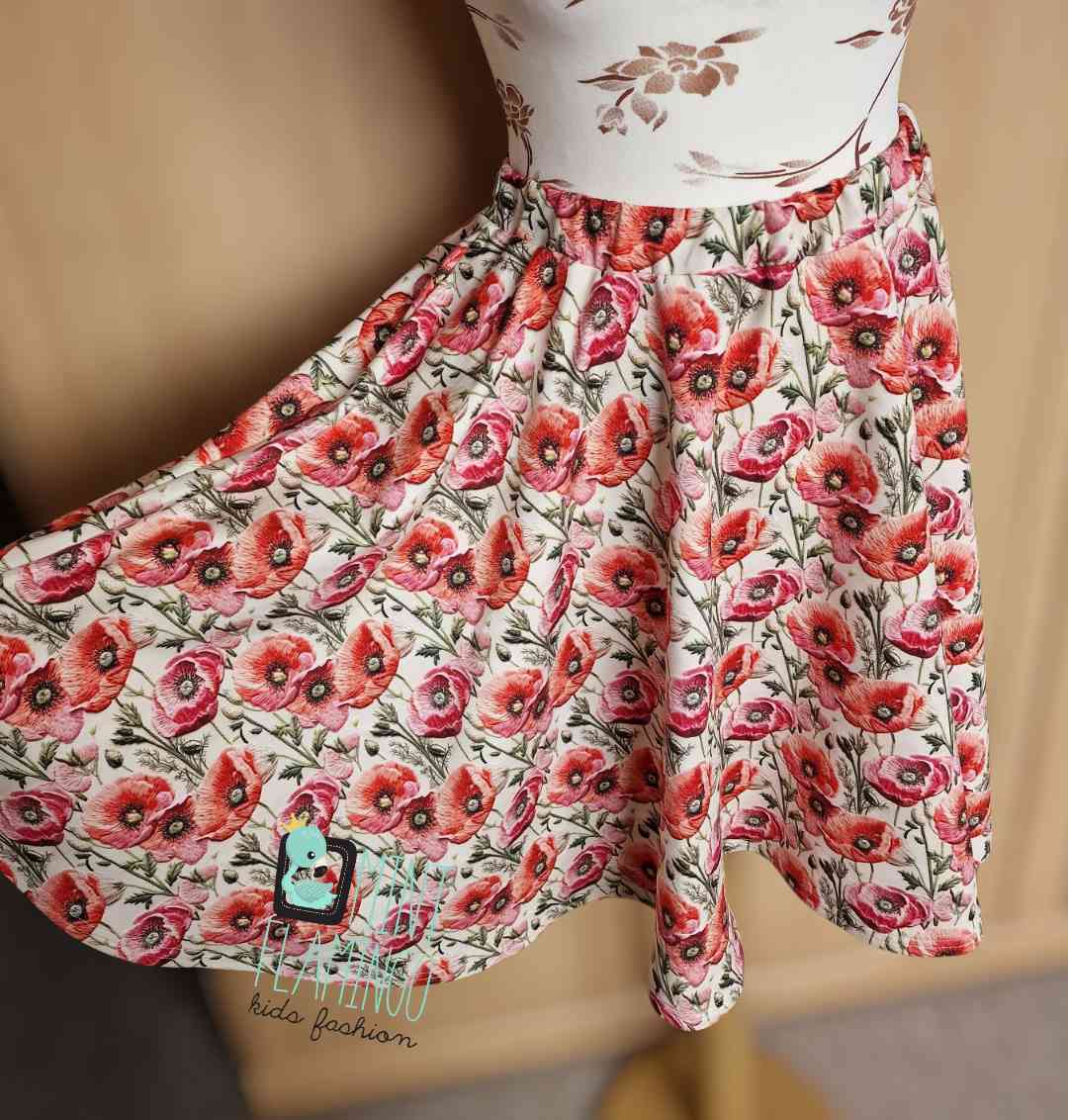 Skirt with Poppy