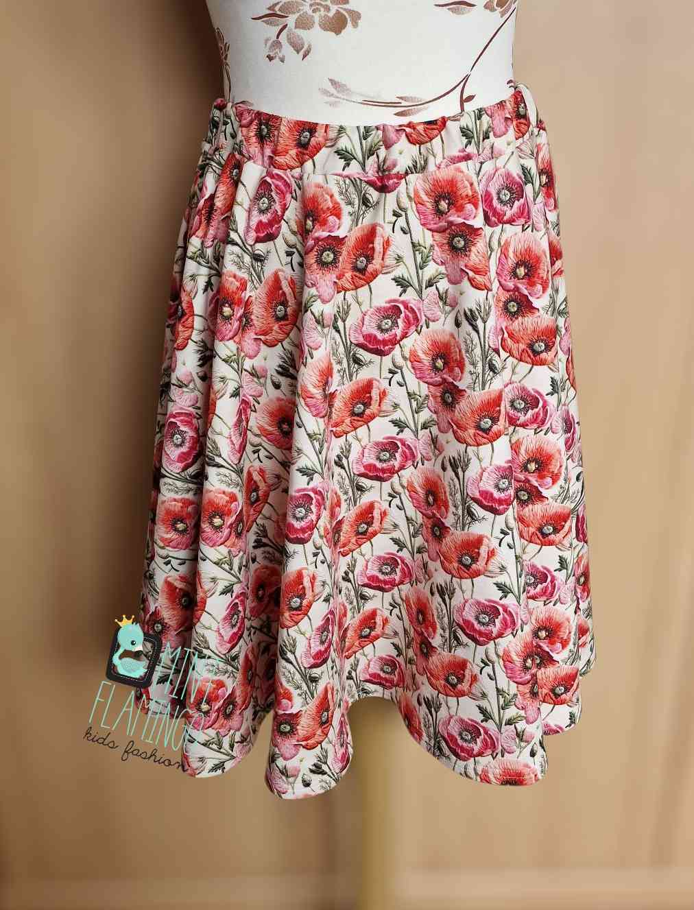 Skirt with Poppy