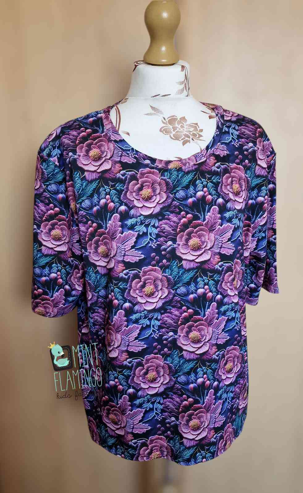 T-shirt Look Flowers