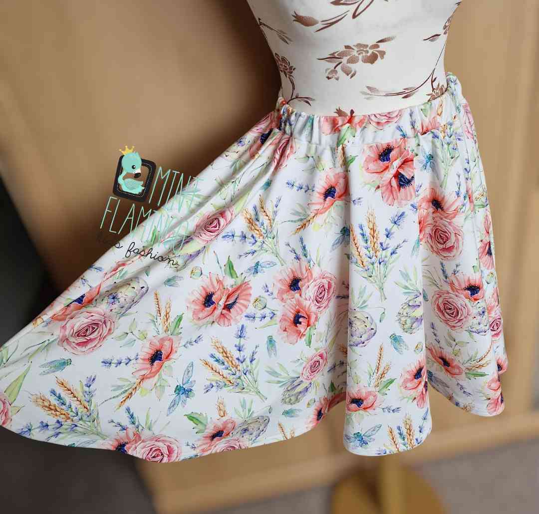 Amazing skirt with Wildflowers