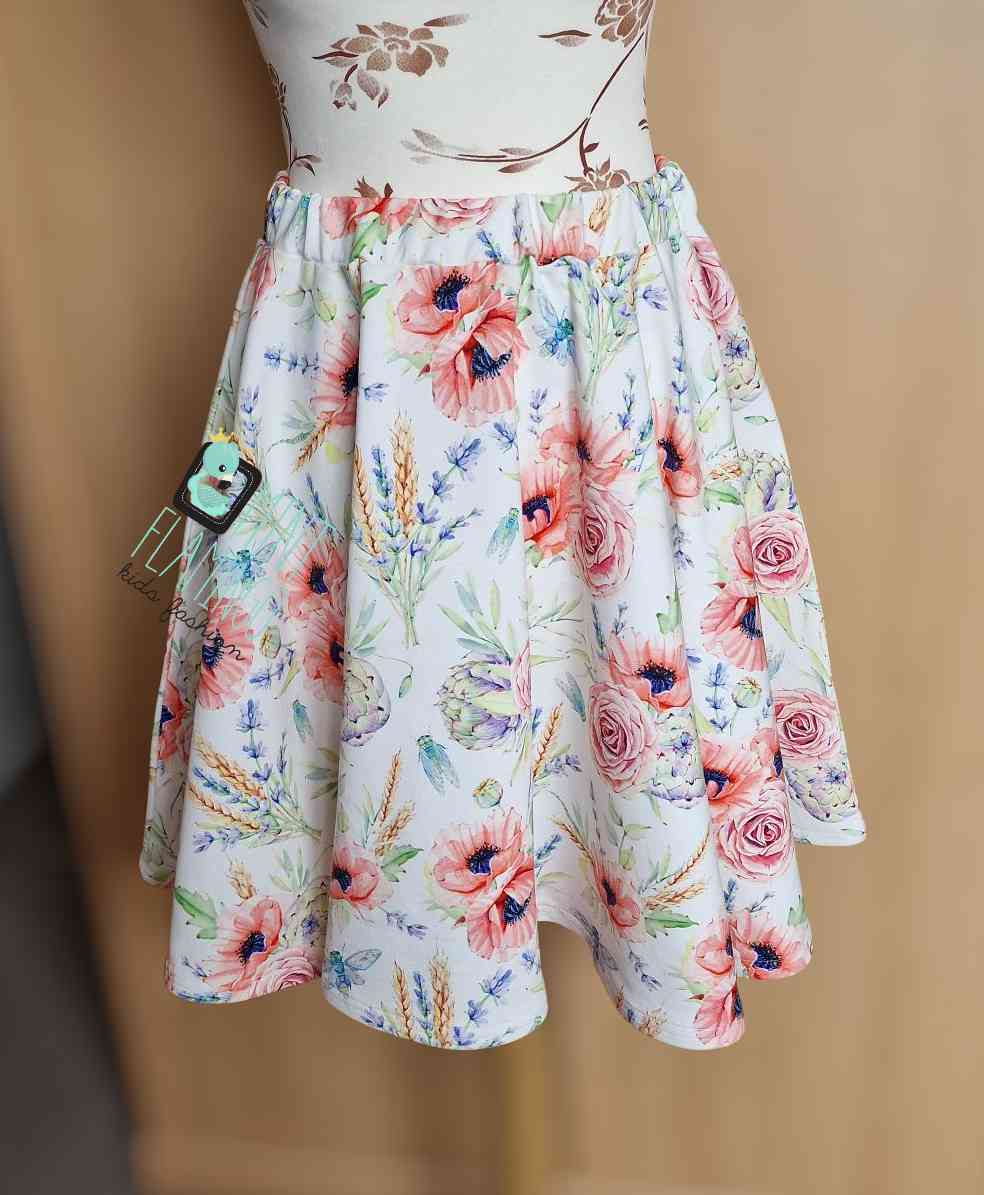 Amazing skirt with Wildflowers