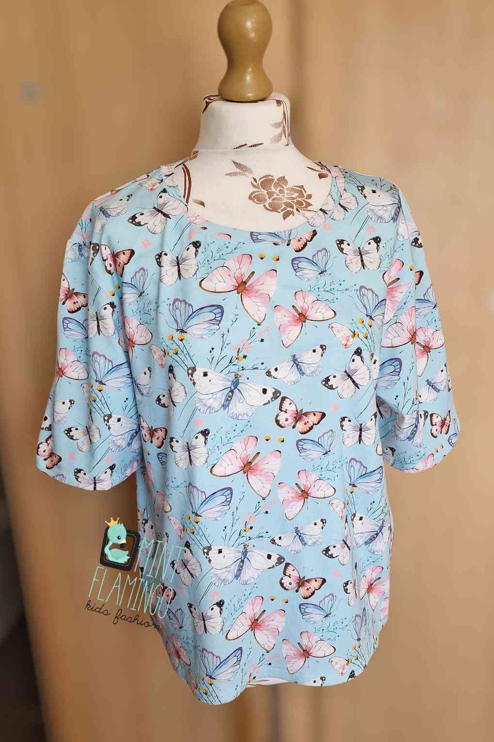 T-shirt Look butterfly