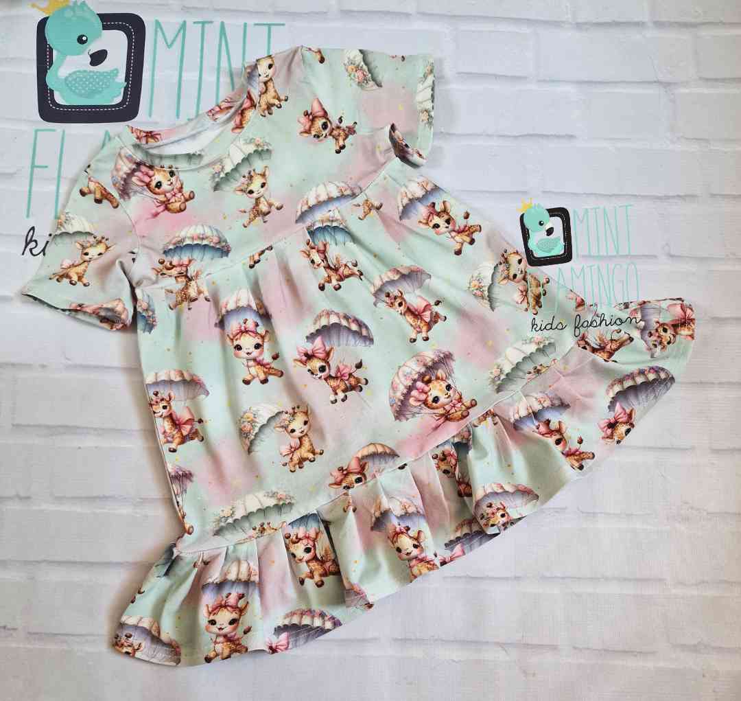 Dress Pola with Giraffe