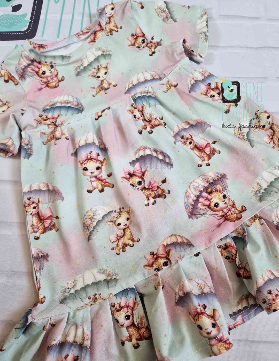 Dress Pola with Giraffe