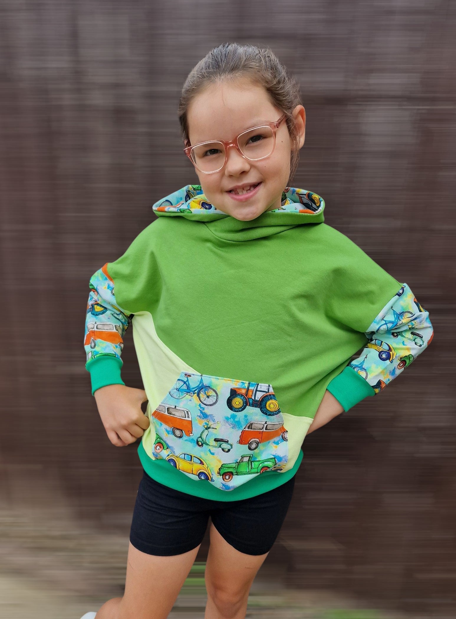 Jumper Magic oversize with cars