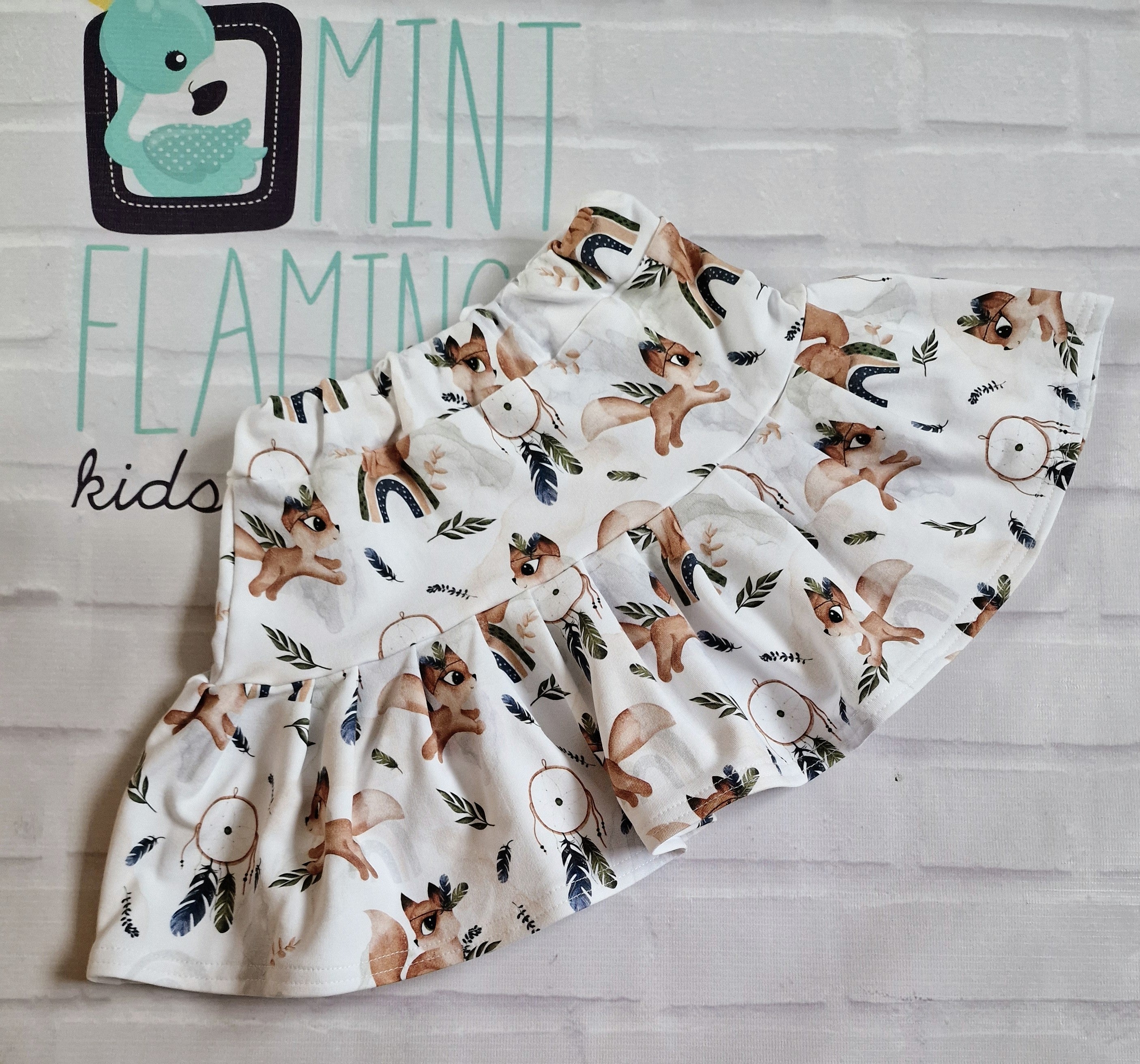 Skirts with fox