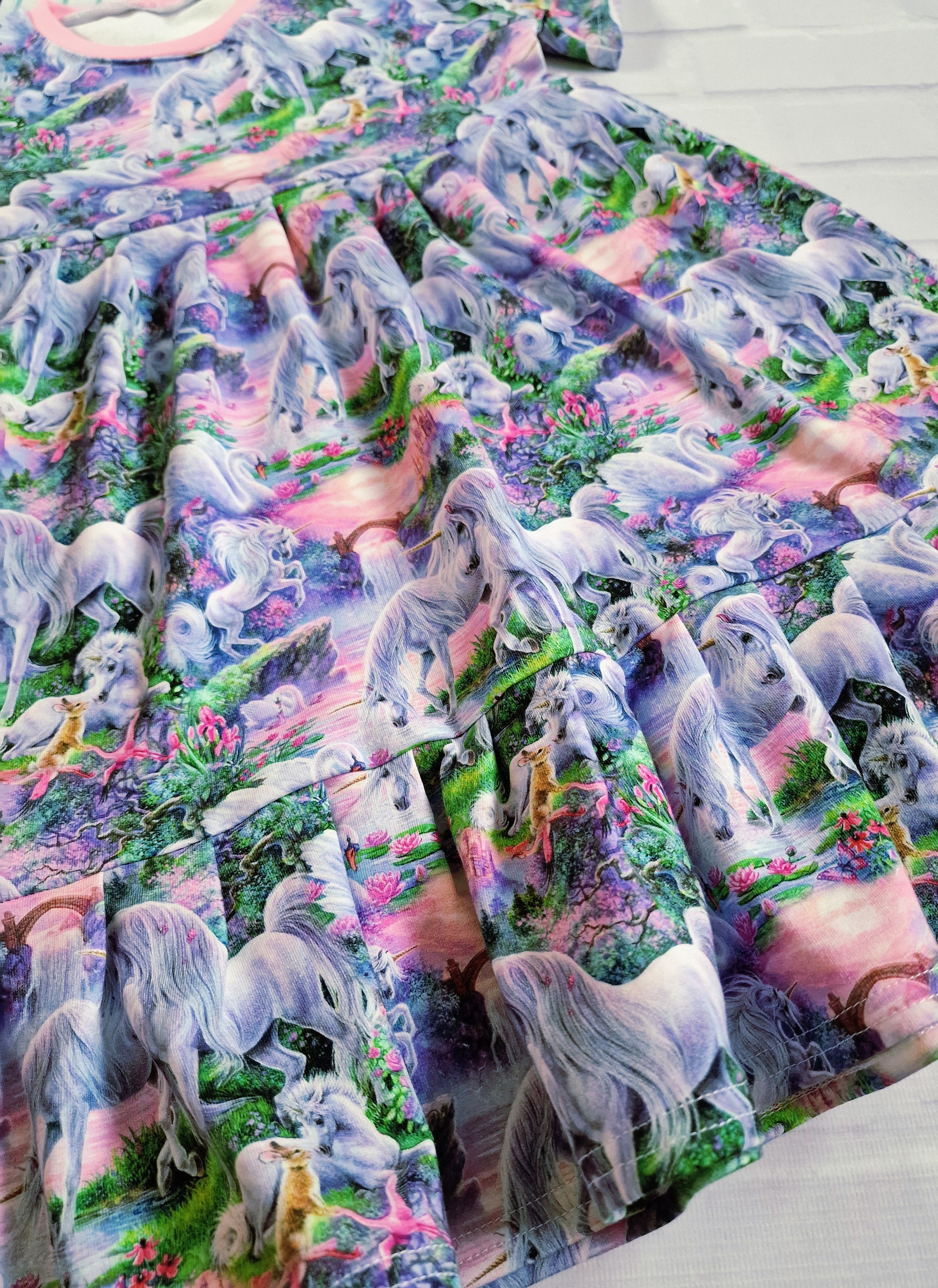 Dress Pola Unicorn
