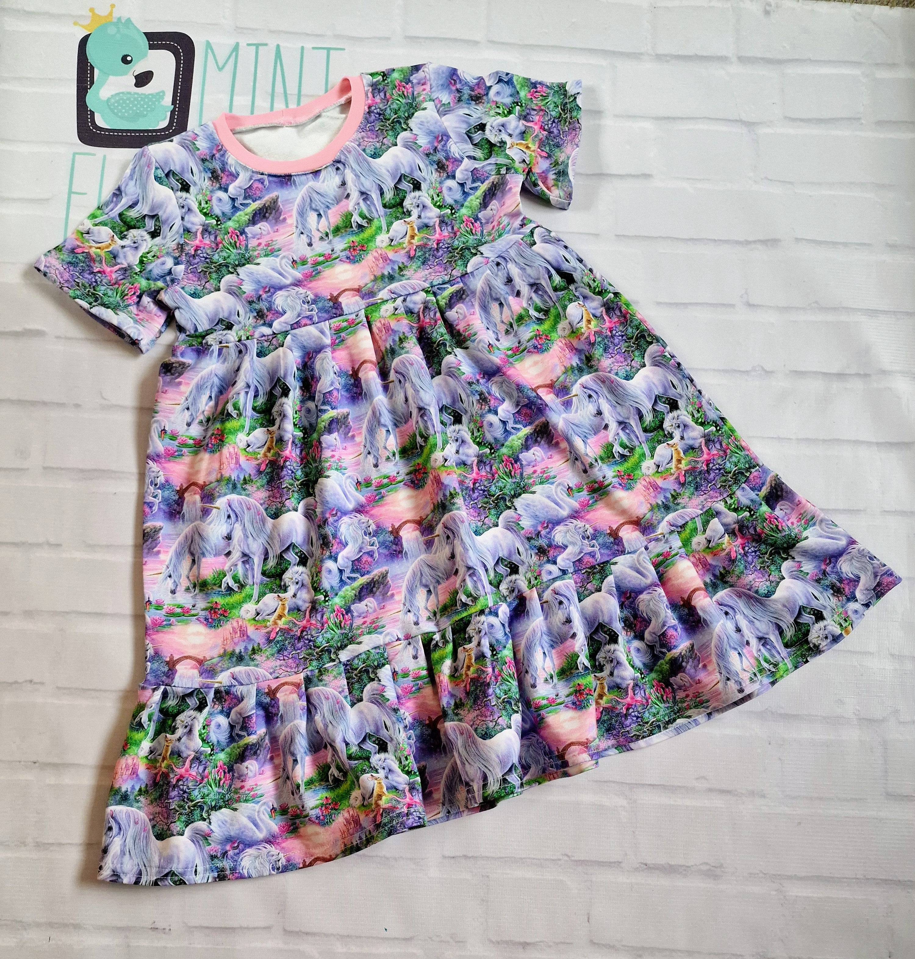 Dress Pola Unicorn