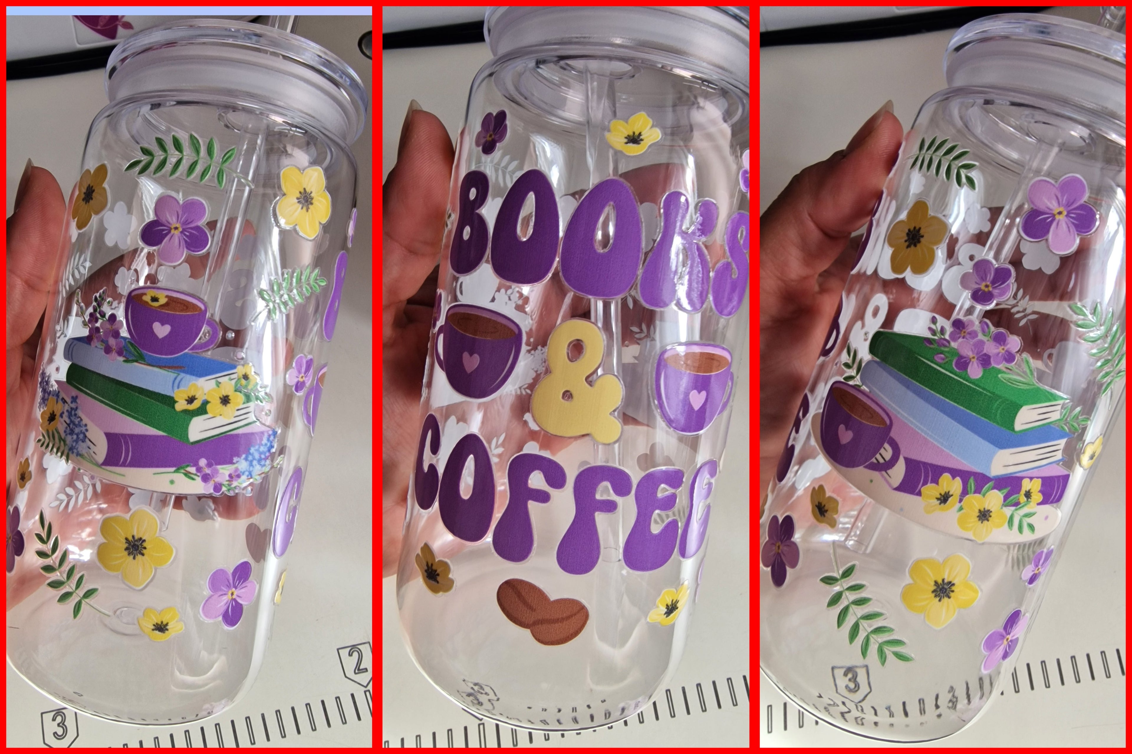 Cup with straw Book